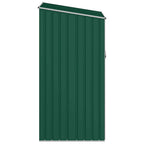 Capanno da Giardino Verde 87x98x159 cm in Acciaio Zincato