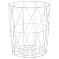Tavolino da Salotto Bianco Ø 47 cm