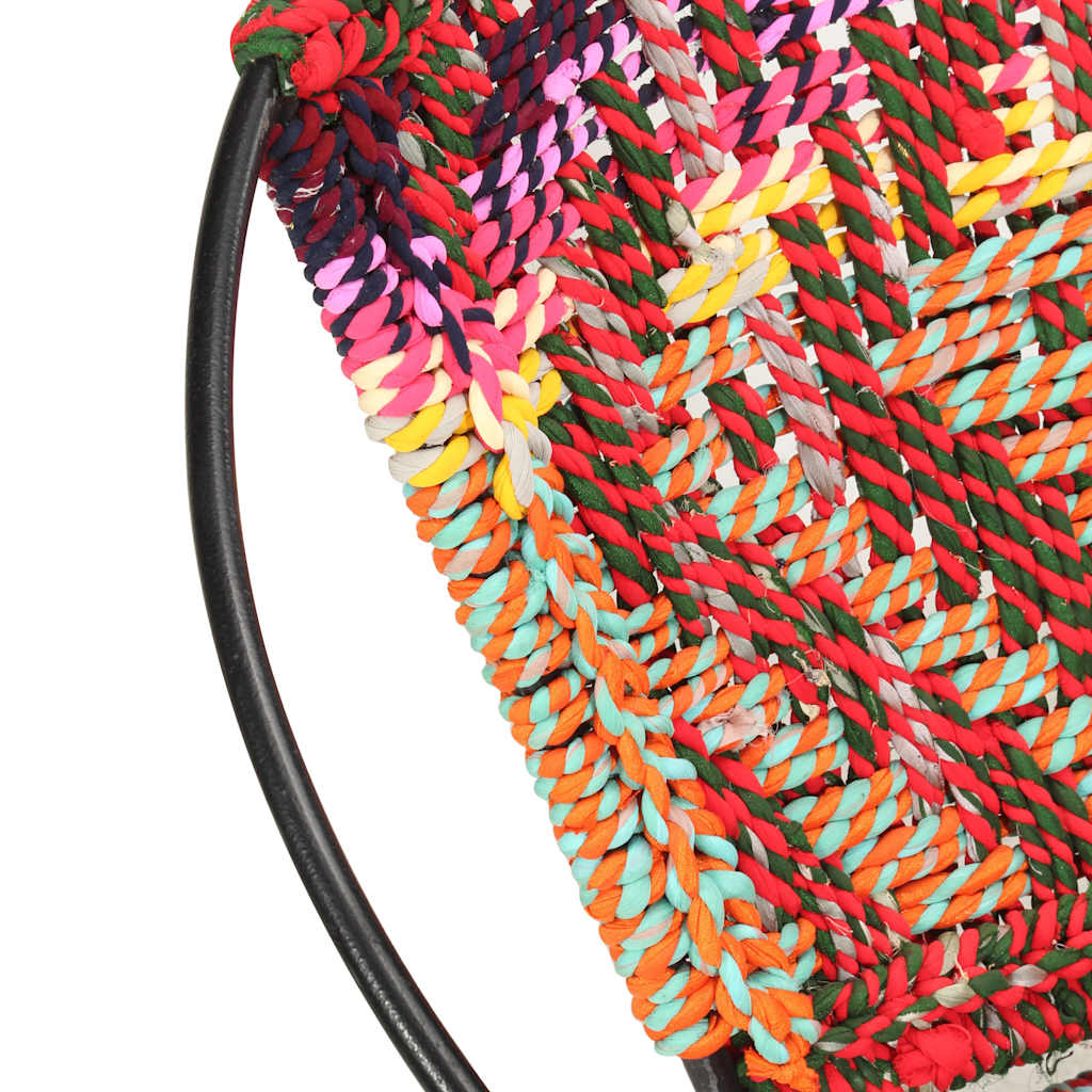Sedia Acapulco Multicolore in Tessuto Chindi