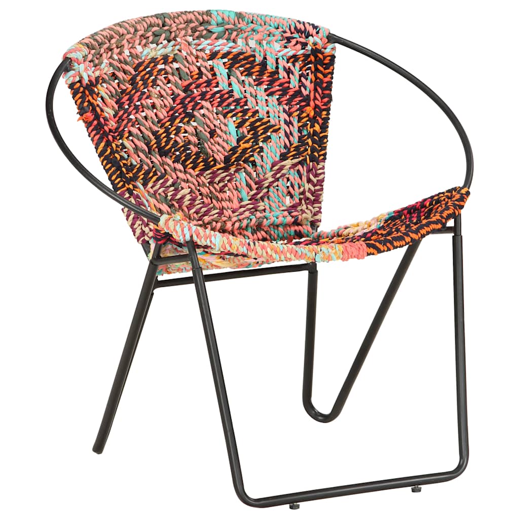 Sedia Acapulco Multicolore in Tessuto Chindi