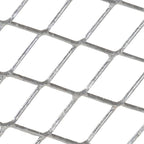 Compostiera da Giardino 85x85x70 cm in Ferro Zincato