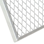 Setaccio per Giardino in Acciaio Zincato 60x75x89 cm