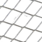 Setaccio per Giardino in Acciaio Zincato 60x75x89 cm