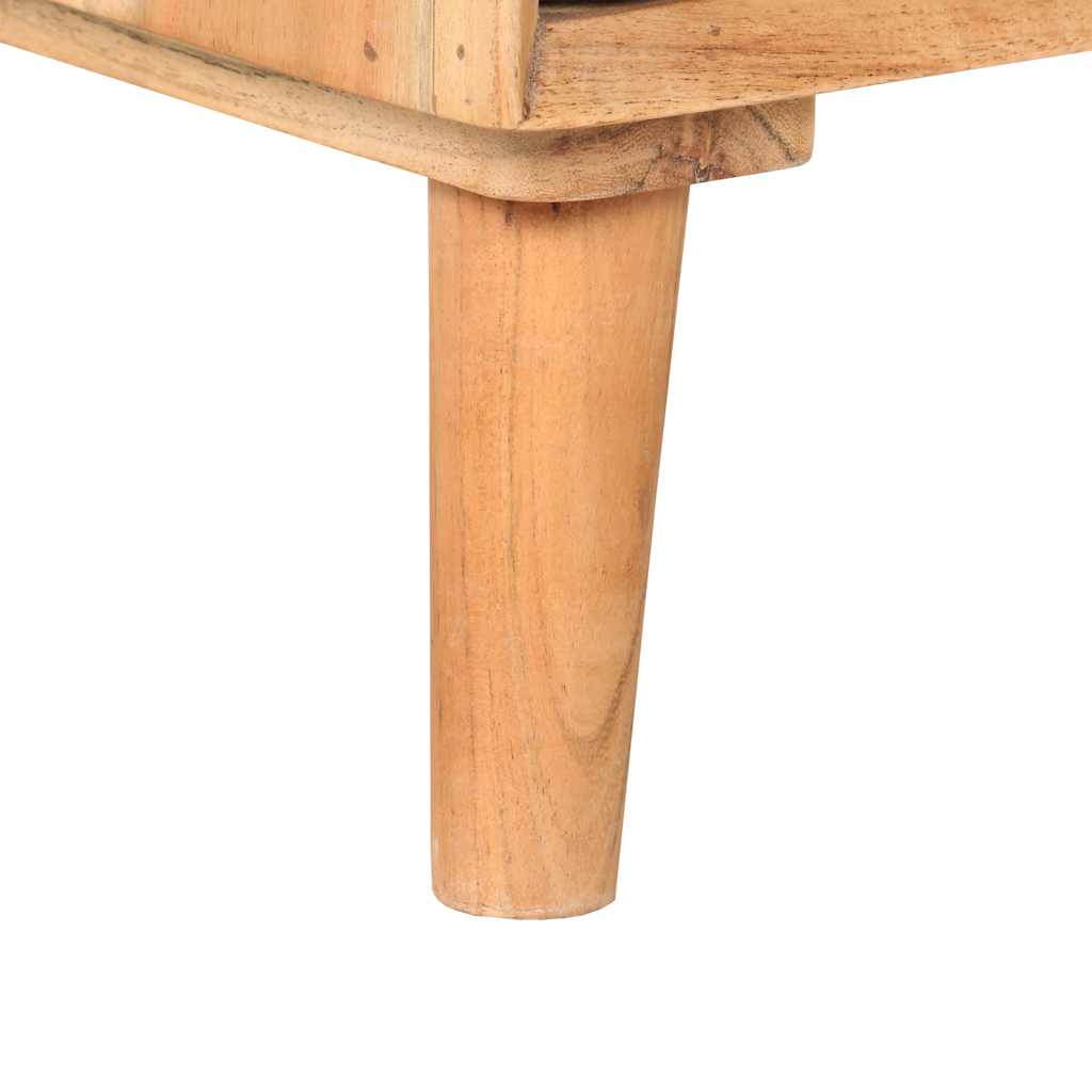 Mobile Porta TV 100x30x40 cm in Legno Massello di Acacia
