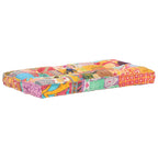 Cuscino per Divani Pallet Multicolore in Tessuto Patchwork