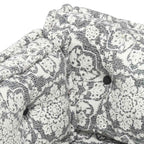 Cuscino per Divani Pallet Grigio Chiaro in Tessuto Patchwork