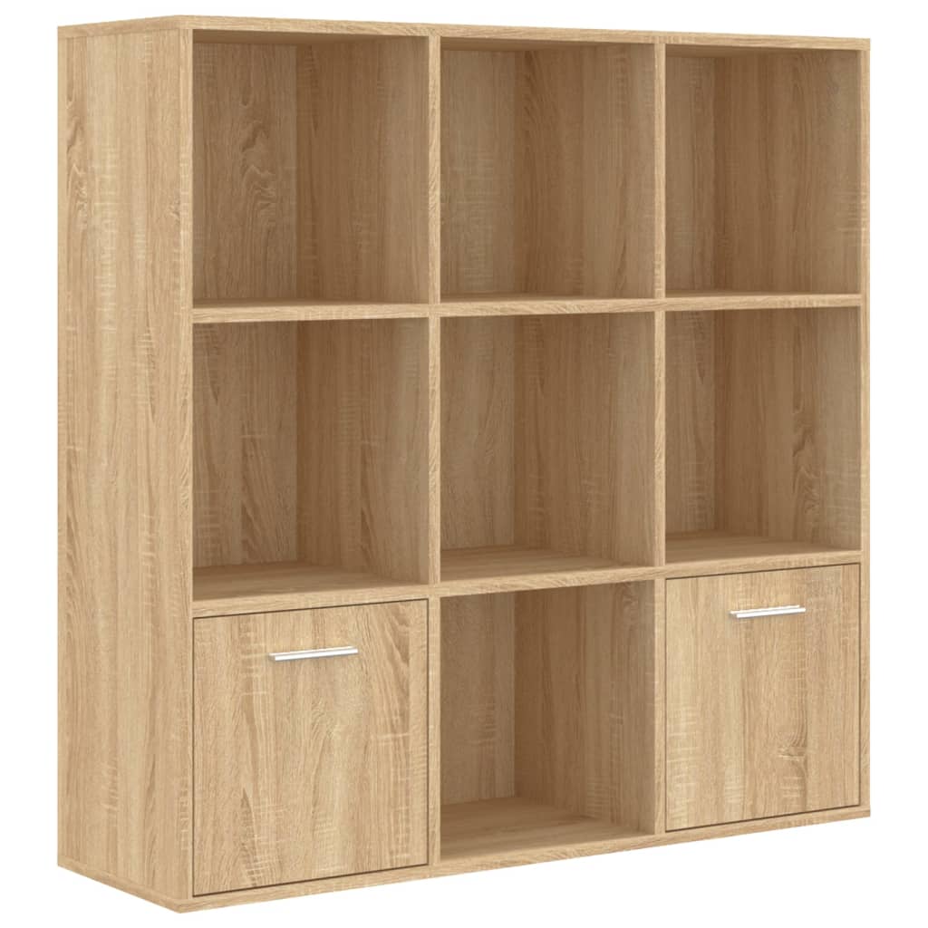 Libreria Rovere Sonoma 98x30x98 cm in Legno Multistrato