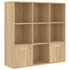 Libreria Rovere Sonoma 98x30x98 cm in Legno Multistrato