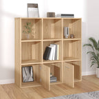 Libreria Rovere Sonoma 98x30x98 cm in Legno Multistrato