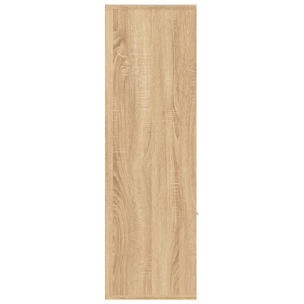 Libreria Rovere Sonoma 98x30x98 cm in Legno Multistrato