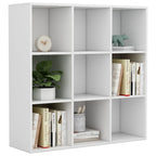 Libreria Bianca 98x29x97,5 cm in Legno Multistrato
