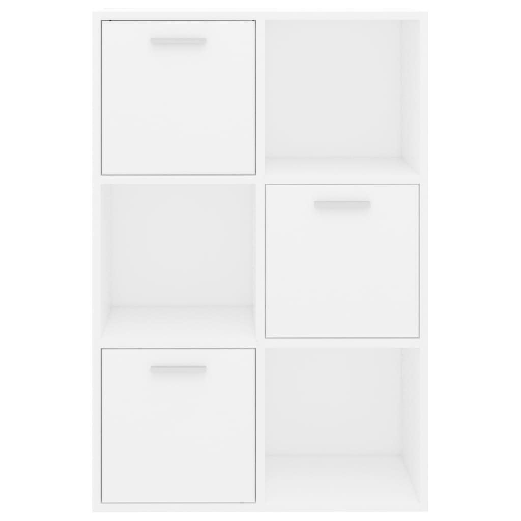 Armadietto Bianco 60x29,5x90 cm in Legno Ingegnerizzato