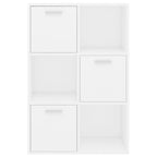 Armadietto Bianco 60x29,5x90 cm in Legno Ingegnerizzato