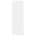 Armadietto Bianco 60x29,5x90 cm in Legno Ingegnerizzato