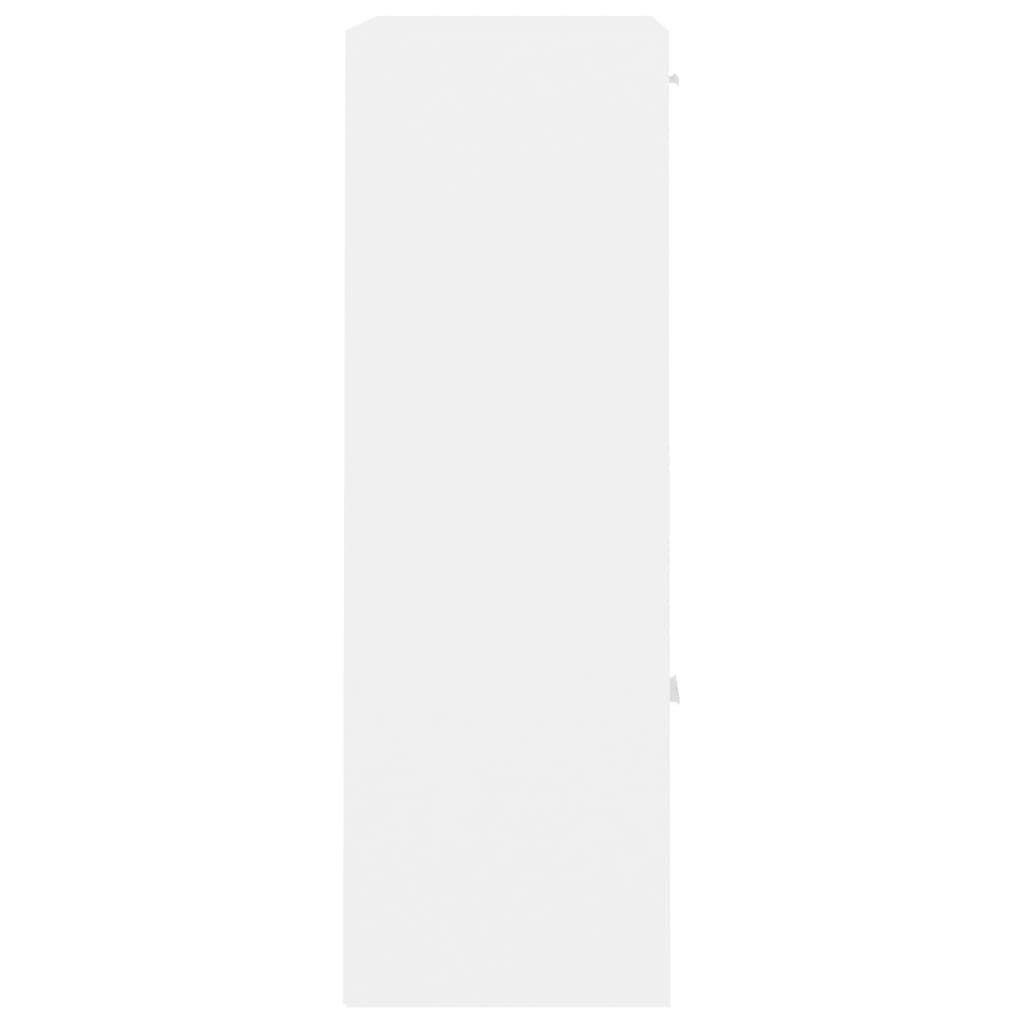 Armadietto Bianco 60x29,5x90 cm in Legno Ingegnerizzato