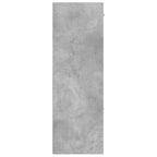 Armadietto Grigio Cemento 60x29,5x90 cm in Legno Multistrato