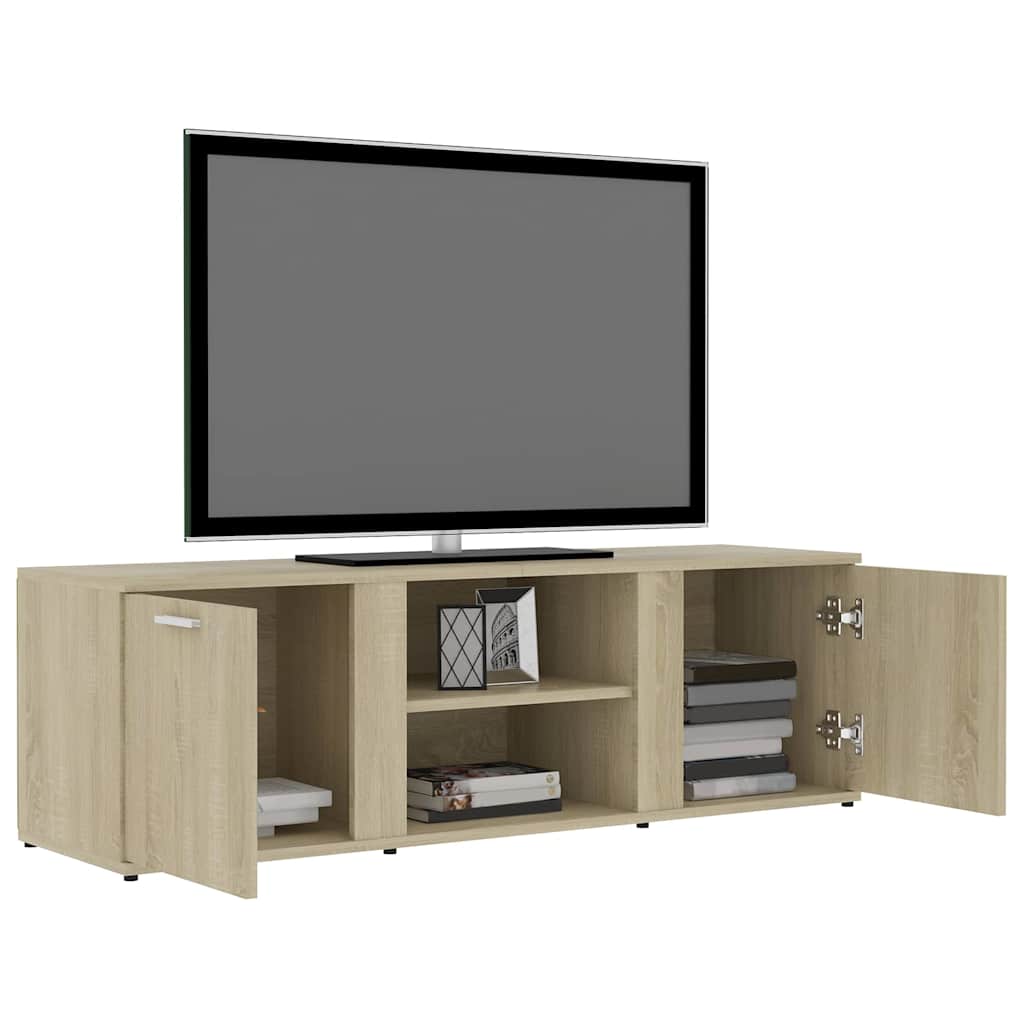 Mobile Porta TV Rovere Sonoma 120x34x37 cm in Legno Multistrato