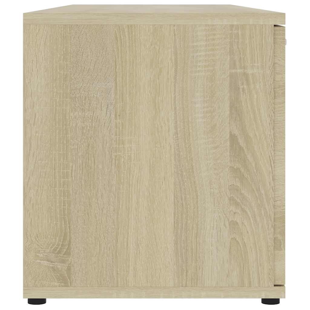 Mobile Porta TV Rovere Sonoma 120x34x37 cm in Legno Multistrato