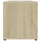 Mobile Porta TV Rovere Sonoma 120x34x37 cm in Legno Multistrato