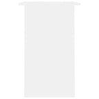Scrivania Bianca 90x50x74 cm in Legno Multistrato