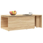 Tavolino da Salotto Rovere Sonoma 150x50x35cm Legno Multistrato