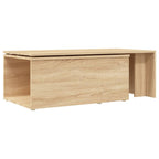 Tavolino da Salotto Rovere Sonoma 150x50x35cm Legno Multistrato