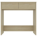 Scrivania Rovere Sonoma 80x40x75 cm in Legno Multistrato