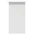 Scrivania Bianca 80x45x74 cm in Legno Multistrato