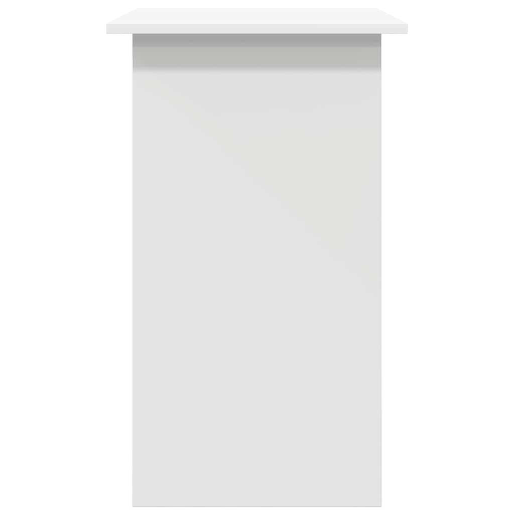 Scrivania Bianca 80x45x74 cm in Legno Multistrato