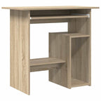 Scrivania Rovere Sonoma 80x45x74 cm in Legno Multistrato