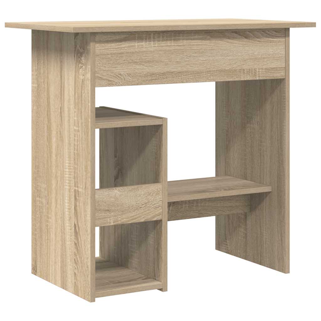 Scrivania Rovere Sonoma 80x45x74 cm in Legno Multistrato