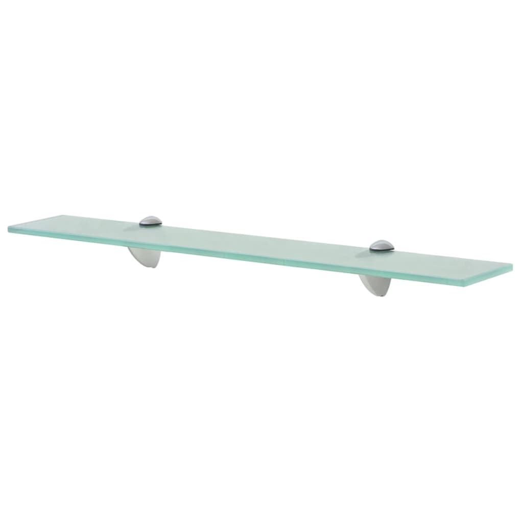 Mensole Galleggianti 2 pz in Vetro 60x10 cm 8 mm