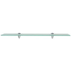 Mensole Galleggianti 2 pz in Vetro 70x10 cm 8 mm