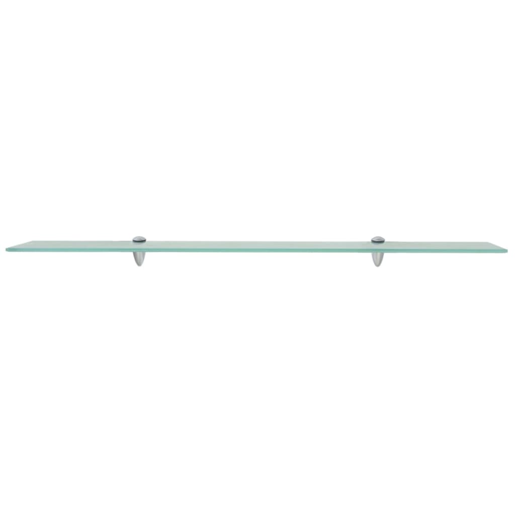 Mensole Galleggianti 2 pz in Vetro 100x10 cm 8 mm