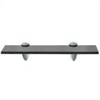 Mensole Galleggianti 2 pz in Vetro 30x10 cm 8 mm