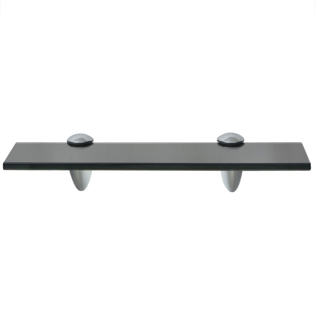 Mensole Galleggianti 2 pz in Vetro 30x10 cm 8 mm