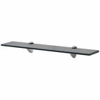 Mensole Galleggianti 2 pz in Vetro 60x10 cm 8 mm