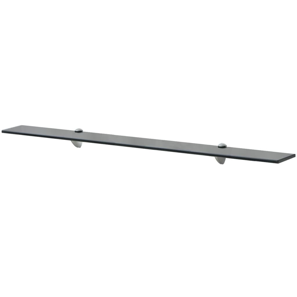 Mensole Galleggianti 2 pz in Vetro 100x10 cm 8 mm