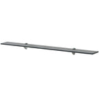 Mensole Galleggianti 2 pz in Vetro 100x10 cm 8 mm