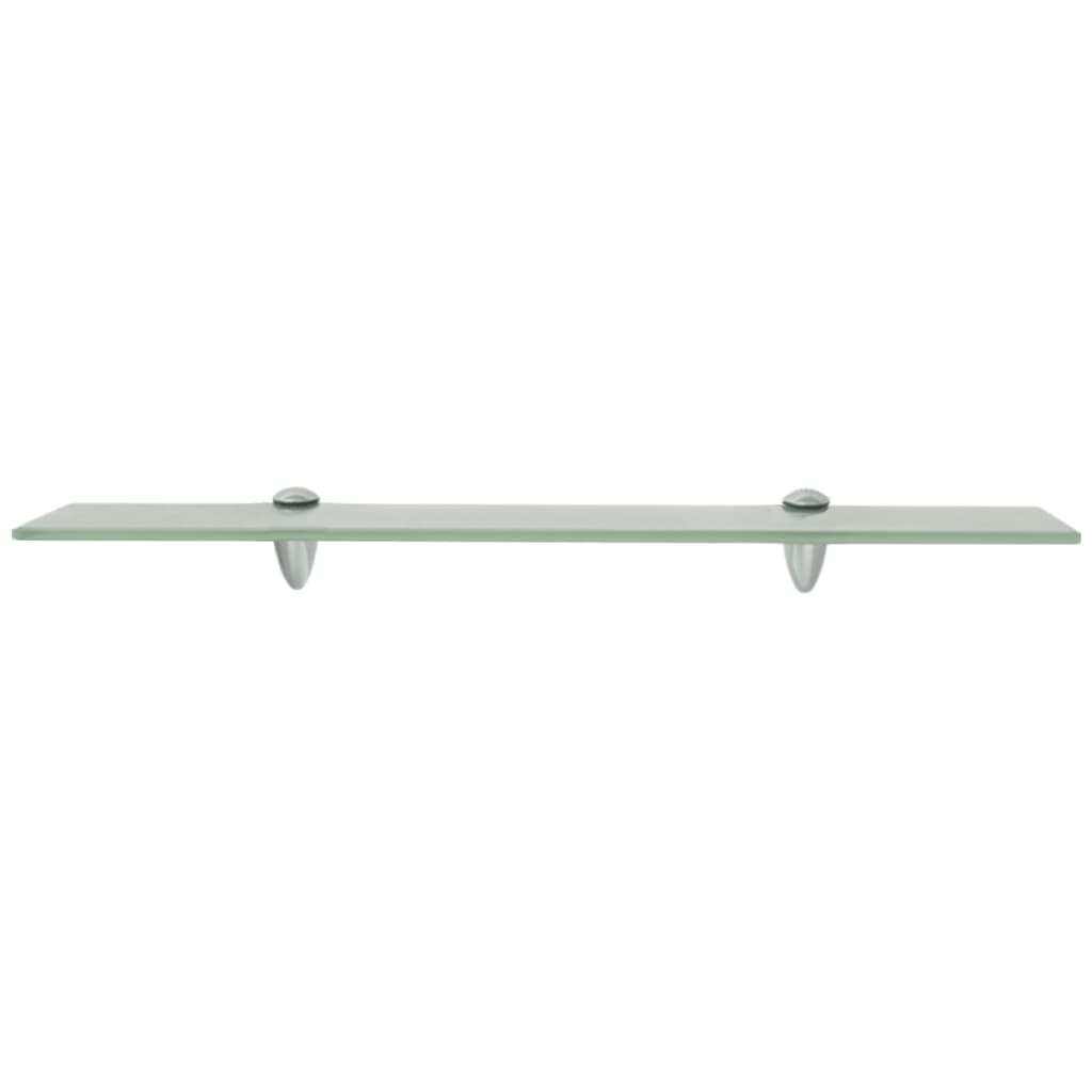 Mensole Galleggianti 2 pz in Vetro 60x10 cm 8 mm