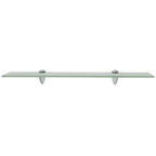 Mensole Galleggianti 2 pz in Vetro 60x10 cm 8 mm