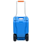 Serbatoio d'Acqua con Ruote per Campeggio 25 L Blu