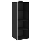 Organizer per Armadio da Appendere con 4 Ripiani 2 pz Tessuto