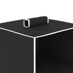 Organizer per Armadio da Appendere con 4 Ripiani 2 pz Tessuto