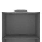 Organizer per Armadio da Appendere con 4 Ripiani 2 pz Tessuto