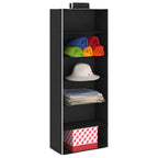 Organizer per Armadio da Appendere con 6 Ripiani 2 pz Tessuto