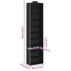 Organizer per Armadio da Appendere 2 pz con 10 Ripiani Tessuto
