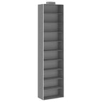 Organizer per Armadio da Appendere 2 pz con 10 Ripiani Tessuto