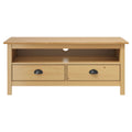 Mobile Porta TV Hill Marrone ambra 110x40x47 cm Legno di Pino
