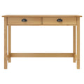 Consolle Hill con 2 Cassetti 110x45x74 cm in Massello di Pino